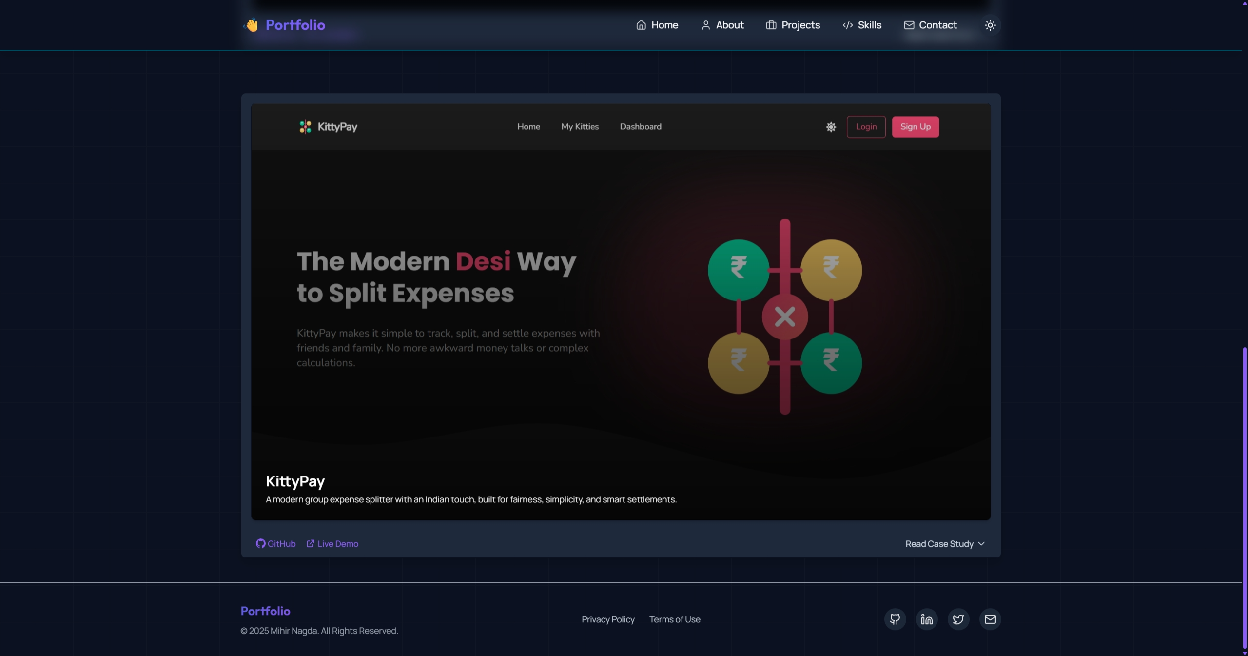 Portfolio Website gallery 4